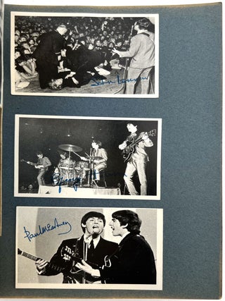 "C'mon Luv!" -- Collection of Beatles Trading Cards in Handmade Album