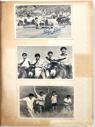 "C'mon Luv!" -- Collection of Beatles Trading Cards in Handmade Album