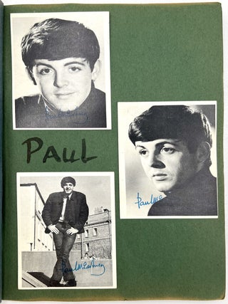 "C'mon Luv!" -- Collection of Beatles Trading Cards in Handmade Album