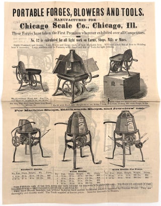 Item #22011426 Chicago Scale Co. Illustrated Advertising Bifolium