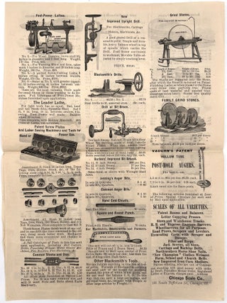 Chicago Scale Co. Illustrated Advertising Bifolium