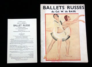 Item #22018219 Ballets Russes de Monte Carlo Program