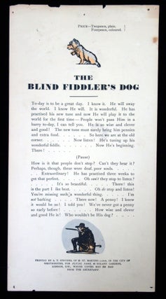 Item #22018406 The Blind Fiddle's Dog Song Sheet