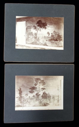 Eight (8) Mounted Photographs of the Phineas Bemis House in Dudley, MA, 1805-2005