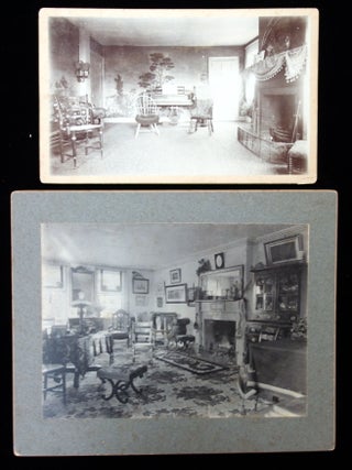 Eight (8) Mounted Photographs of the Phineas Bemis House in Dudley, MA, 1805-2005