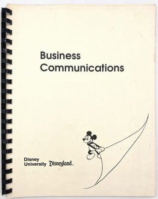 Item #23000090 "Business Communications" -- Disneyland Employee Training Handbook (Disney Proper
