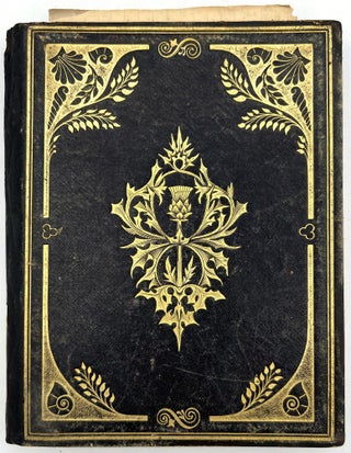 Item #23000248 Friendship Album of of Eliza Ann Paynter (1840-1922) with Hand-cut Shadow Art...