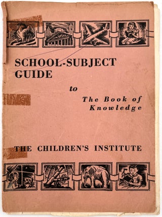 Two (2) Trivia and General Knowledge Books Advertising "The Book of Knowledge" to Children