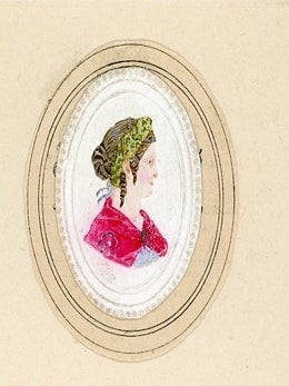 Pencil & Watercolor Sketches Promoting F. S. Streeter Marble Works, Reading PA