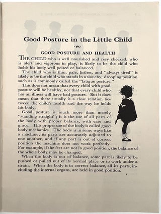 Good Posture in the Little Child