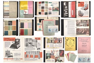 Item #23000413 1960 Beauty Salon Equipment and Furniture Trade Catalogs with Sixty (60) Samples...