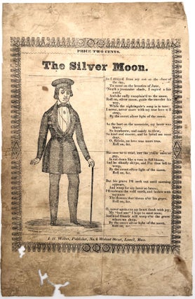Item #23000491 "The Silver Moon" -- 1849 Song Sheet. Emmons, sc