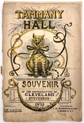 Item #23000729 Tammany Hall Souvenir of the Inauguration of Cleveland and Stevenson
