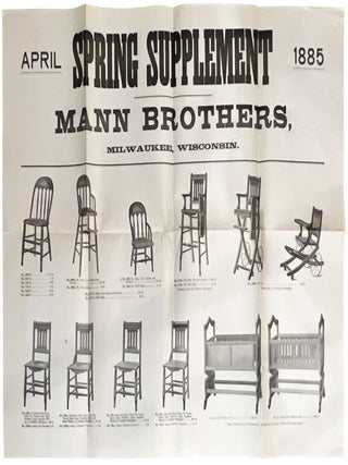 Item #23000831 April 1885 Spring Supplement - Furniture Broadside