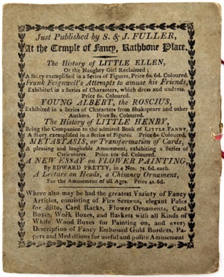 The History of Little Fanny, Exemplified in A Series of Figures.
