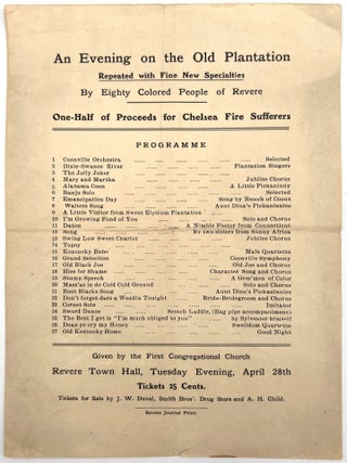 Item #23000903 An Evening on the Old Plantation