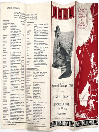 Java-China-Japan Lijn Revised Sailings 1933
