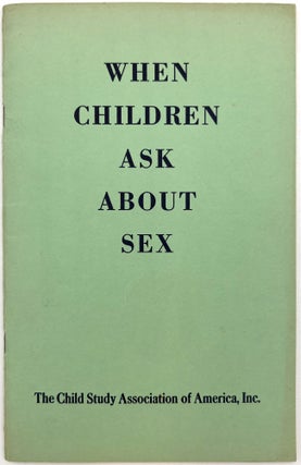 Item #23001046 When Children Ask About Sex