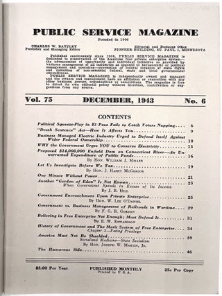 Public Service Magazine Vol. 75, No. 6