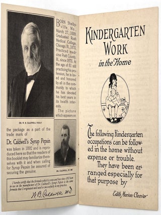 Item #23001326 Kindergarten Work in the Home. Edith Marion Cleaver