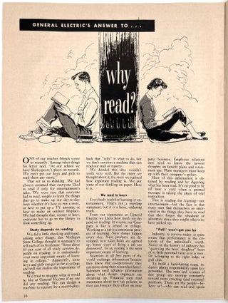 Careers at General Electric -- Five (5) Publications Courting Young Talent, 1956-1968