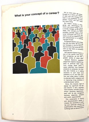 Careers at General Electric -- Five (5) Publications Courting Young Talent, 1956-1968