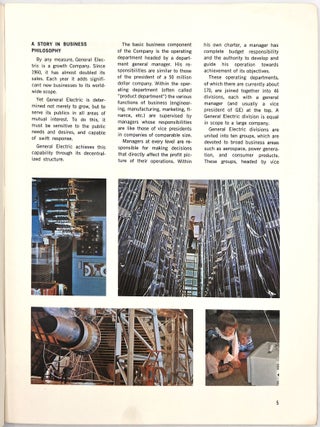 Careers at General Electric -- Five (5) Publications Courting Young Talent, 1956-1968