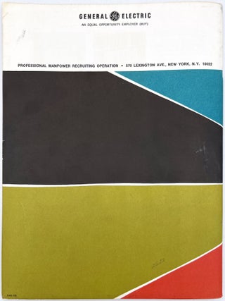 Careers at General Electric -- Five (5) Publications Courting Young Talent, 1956-1968