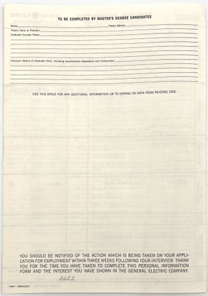 Careers at General Electric -- Five (5) Publications Courting Young Talent, 1956-1968