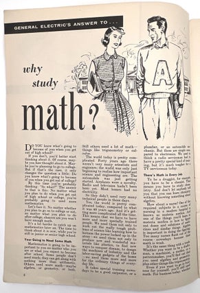 Careers at General Electric -- Five (5) Publications Courting Young Talent, 1956-1968