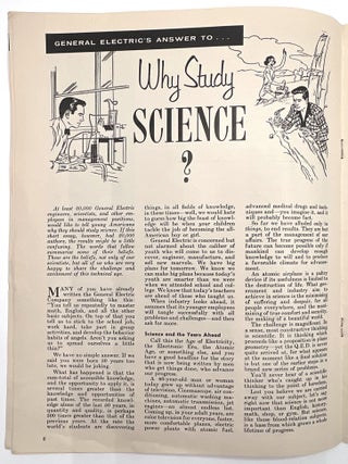 Careers at General Electric -- Five (5) Publications Courting Young Talent, 1956-1968