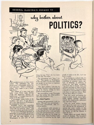 Careers at General Electric -- Five (5) Publications Courting Young Talent, 1956-1968