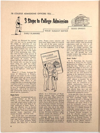 Careers at General Electric -- Five (5) Publications Courting Young Talent, 1956-1968