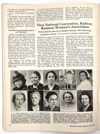 Baltimore & Ohio Magazine Annual Women's Number -- Vol. XXVI, No. 5, May 1940
