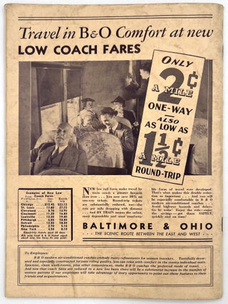 Baltimore & Ohio Magazine Annual Women's Number -- Vol. XXVI, No. 5, May 1940