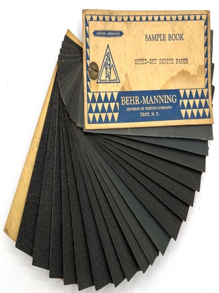 Item #23001544 1930s Sandpaper Sample Book