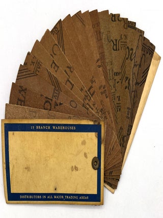 1930s Sandpaper Sample Book