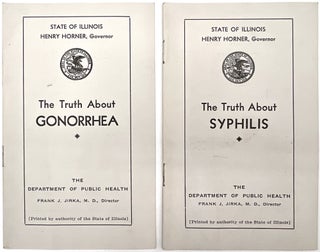 Item #23001593 Two (2) Public Health Booklets on Sexually Transmitted Infections, Gonorrhea and...