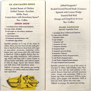 Weight Loss and Dieting in America, 1933-1970