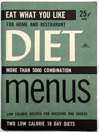 Weight Loss and Dieting in America, 1933-1970