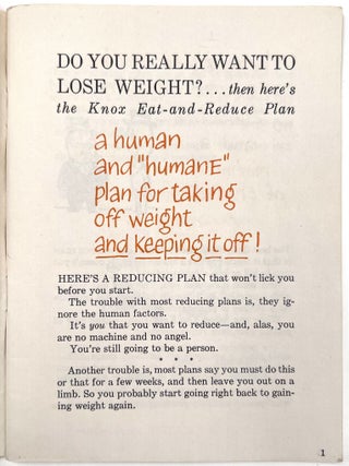 Weight Loss and Dieting in America, 1933-1970