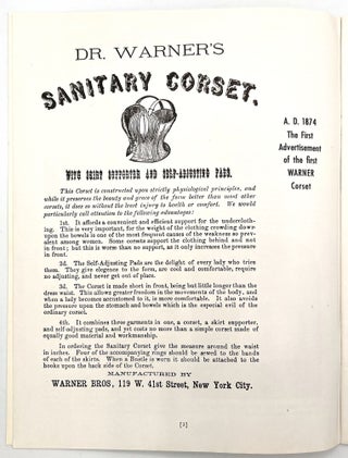 "Always Starting Things" -- 1948 Promotional Booklet for Warner Brand Corsets