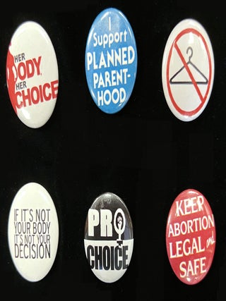 Item #23001803 Six (6) Reproductive Rights Buttons