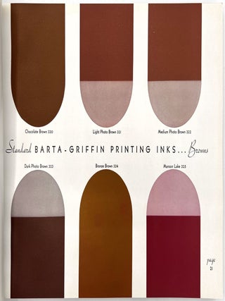 Barta-Griffin Printing Inks Sample Book