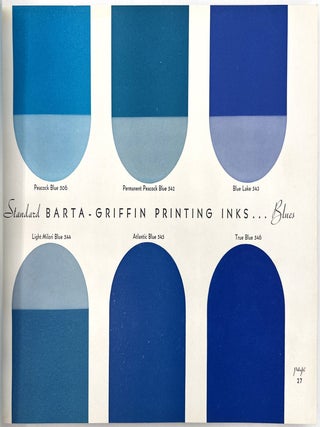 Barta-Griffin Printing Inks Sample Book