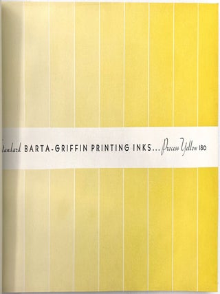 Barta-Griffin Printing Inks Sample Book