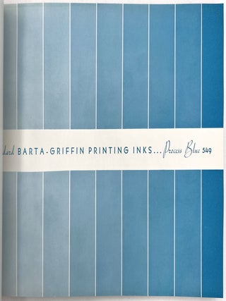 Barta-Griffin Printing Inks Sample Book