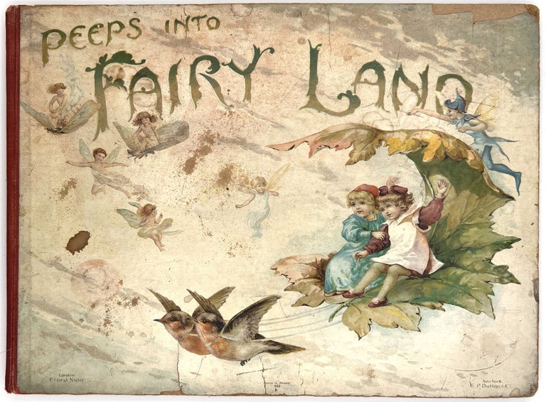 Item #23004535 Peeps Into Fairy Land. A Panorama Picture Book of Fairy Stories, No. 633. F E. Weatherly, Edith Nesbit.