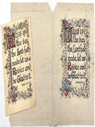 Artist's Sketchbook with Original Watercolors and Drawings