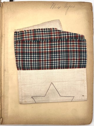 Teachers Sample book for basic elements of sewing